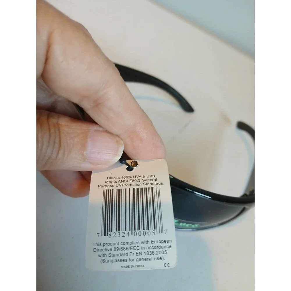 LOCS Rectangular OG Gangster Cholo BLACK Sunglasses Biker Shades Hardcore